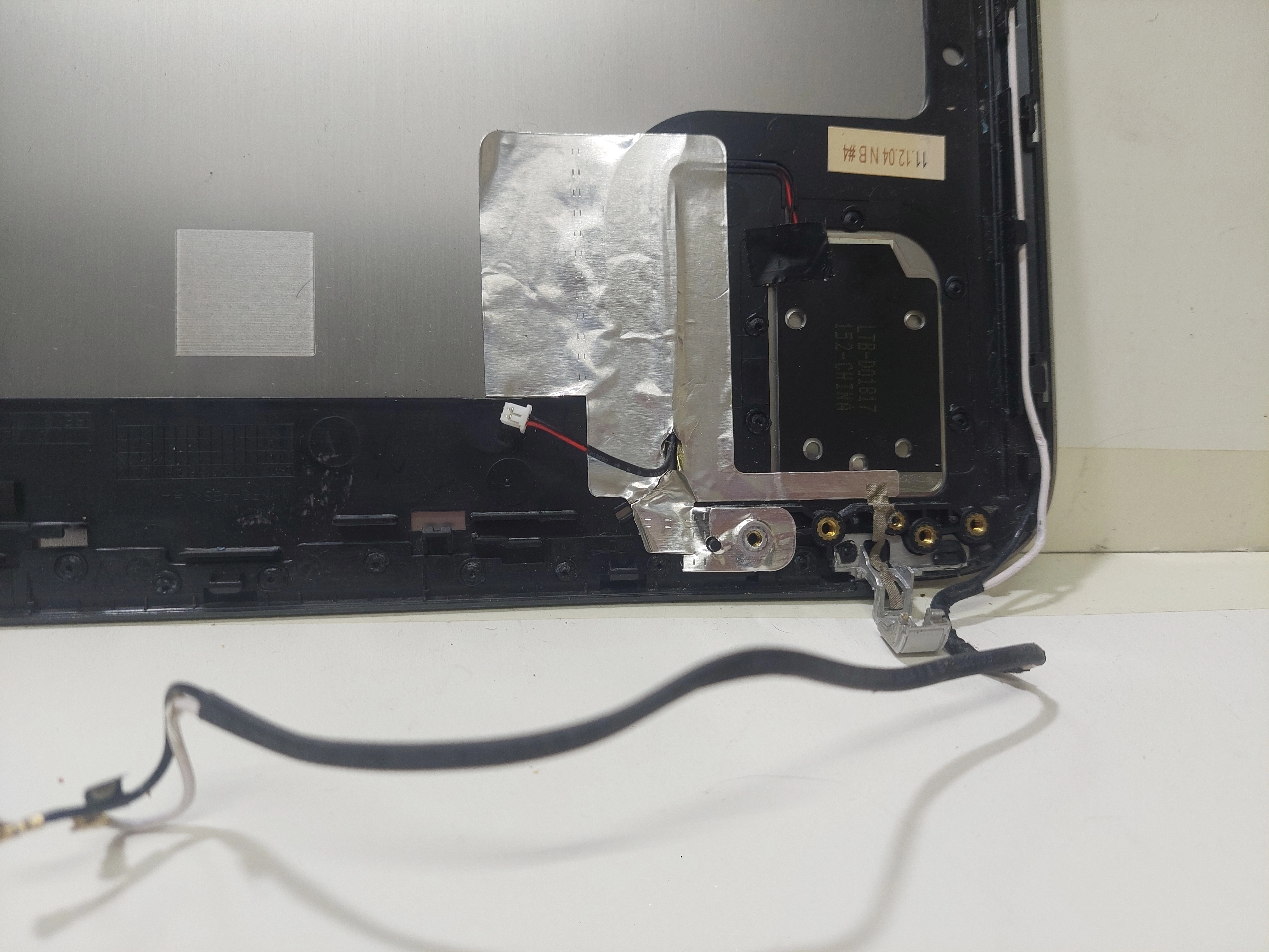 HP Compaq Pavilion DV6  Cover  ARKA KASA DV6 - 6b50sa DV6-6000 665289-001 // WEBCAMERA // WIFI ANTEN