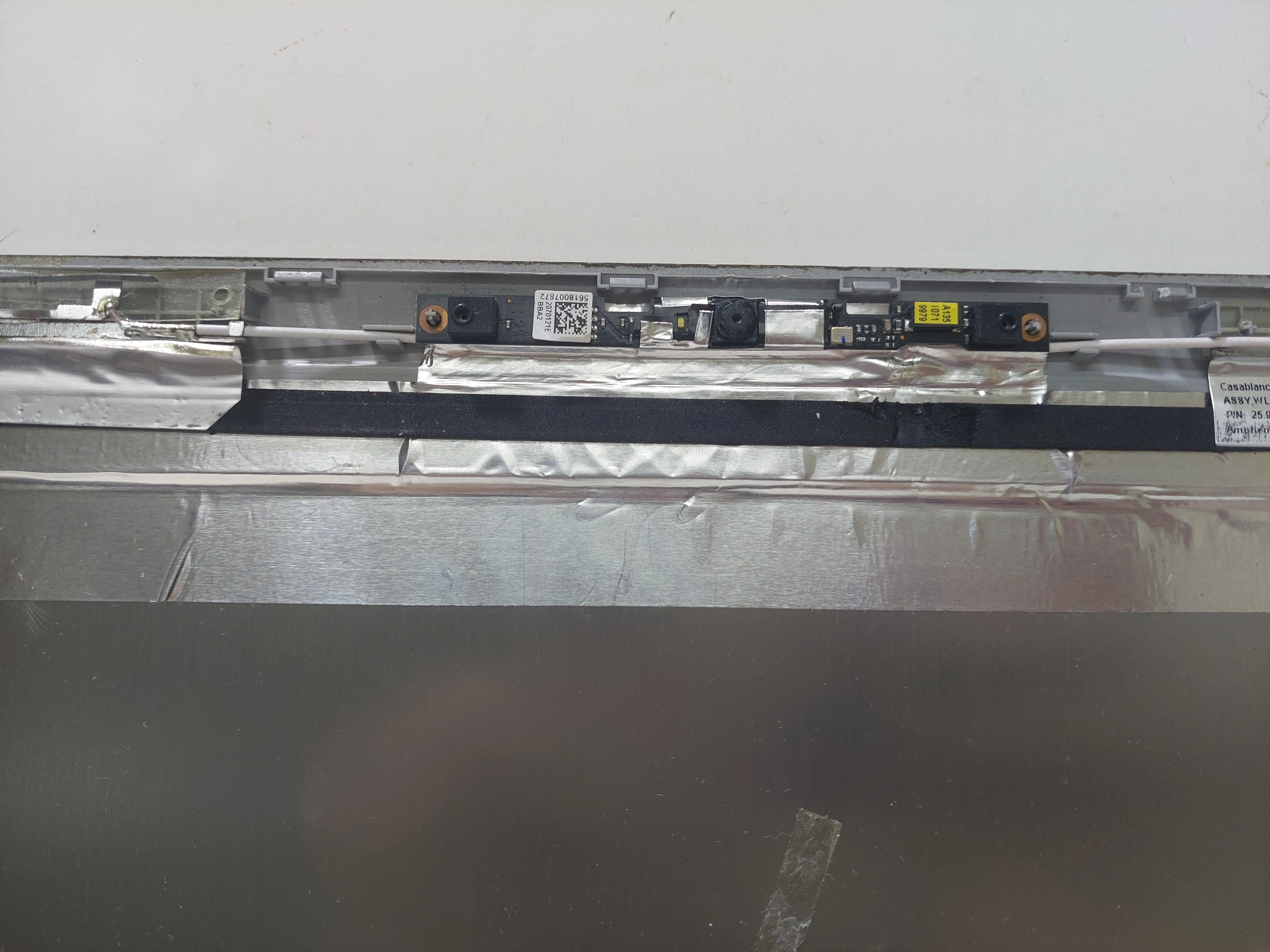 HP Compaq Pavilion DV6  Cover  ARKA KASA DV6 - 6b50sa DV6-6000 665289-001 // WEBCAMERA // WIFI ANTEN