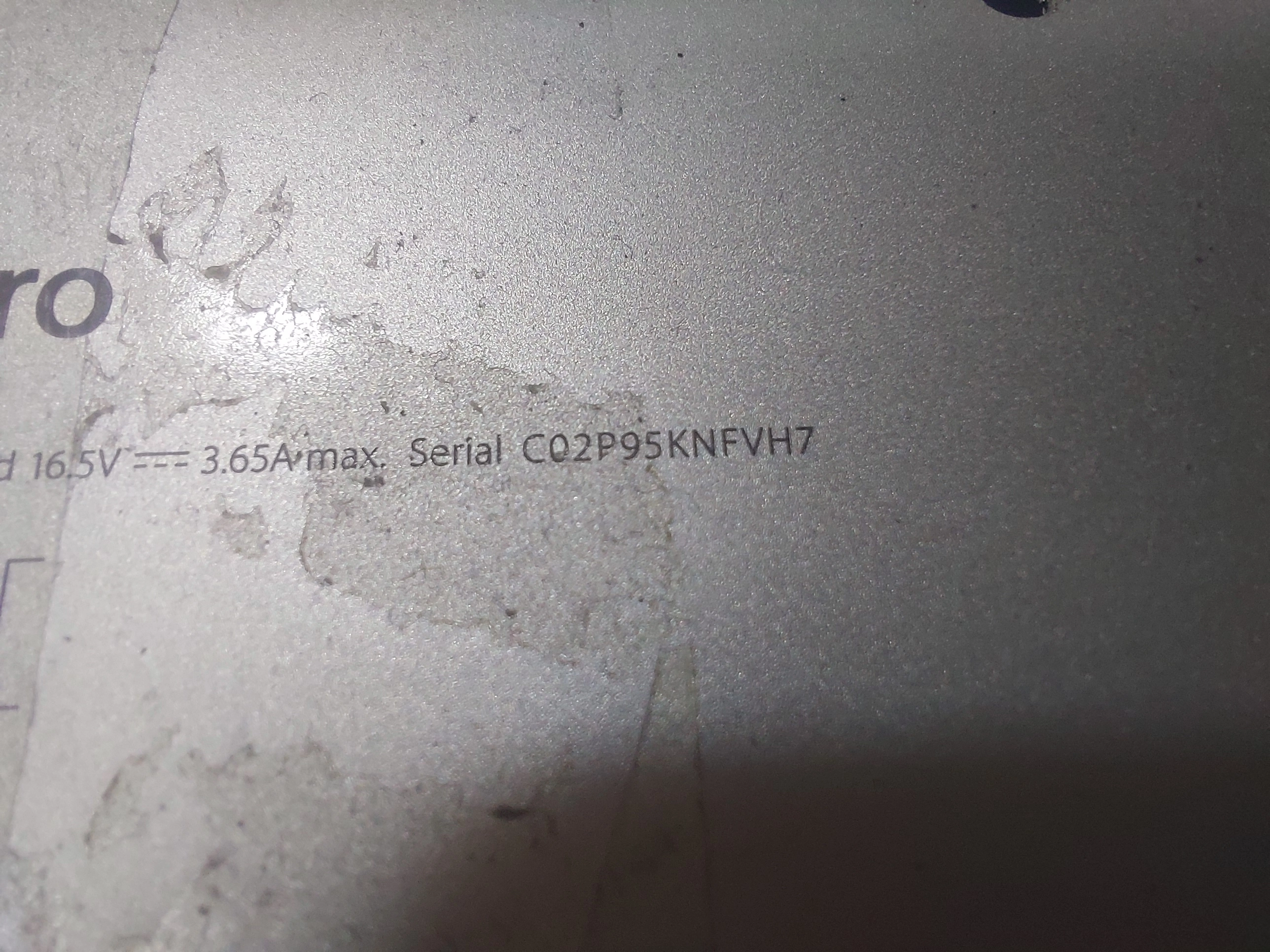 MacBook Pro 13 inç Retina A1502 ALT KASA // 604-02878-A // A2-N4-0000 