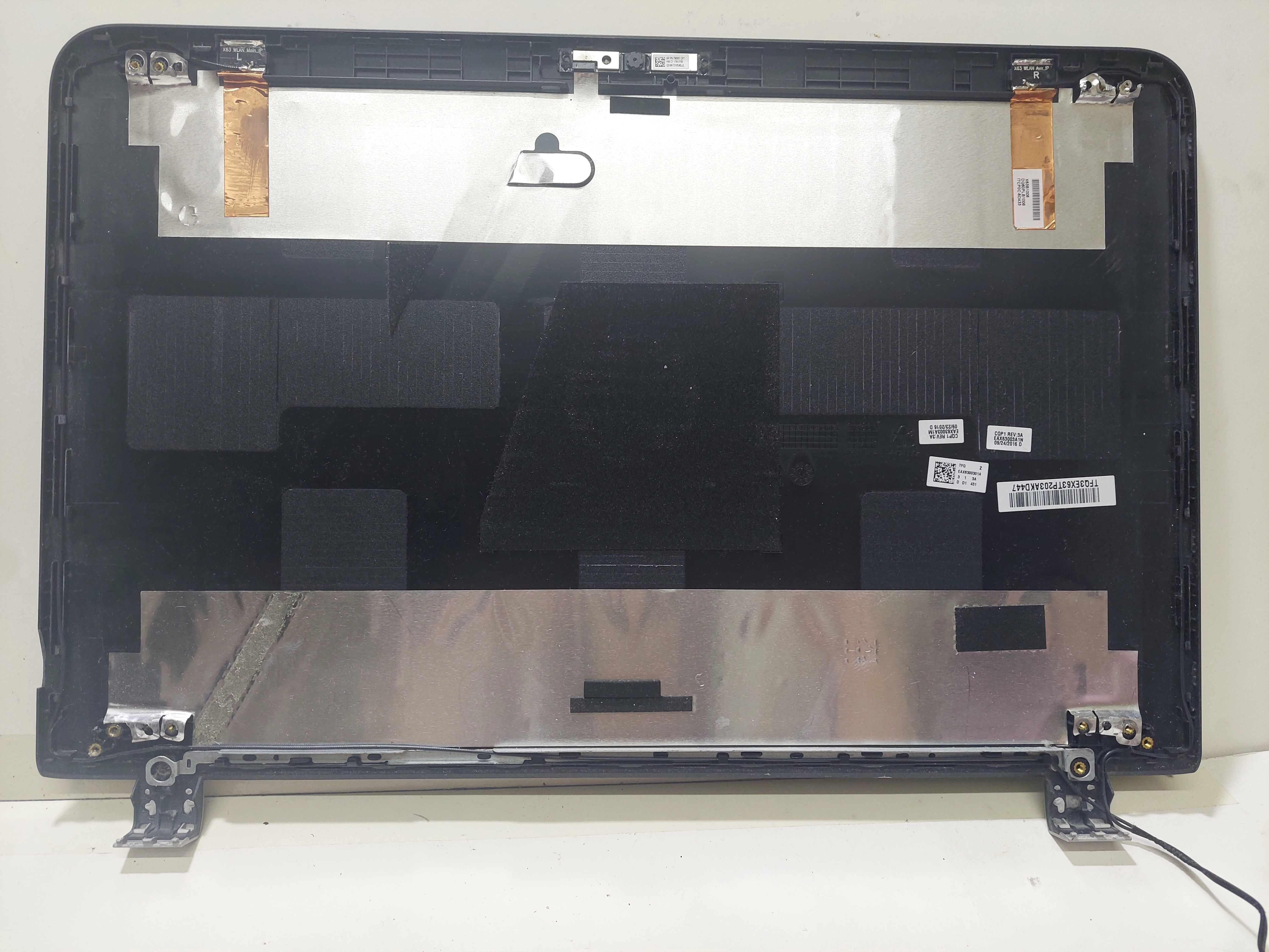HP PROBOOK 450 G3 ARKA KASA KAPAK COVER  / WEBCAMERA /  WIFI ANTEN  TFQ3EX63TP203AKD447