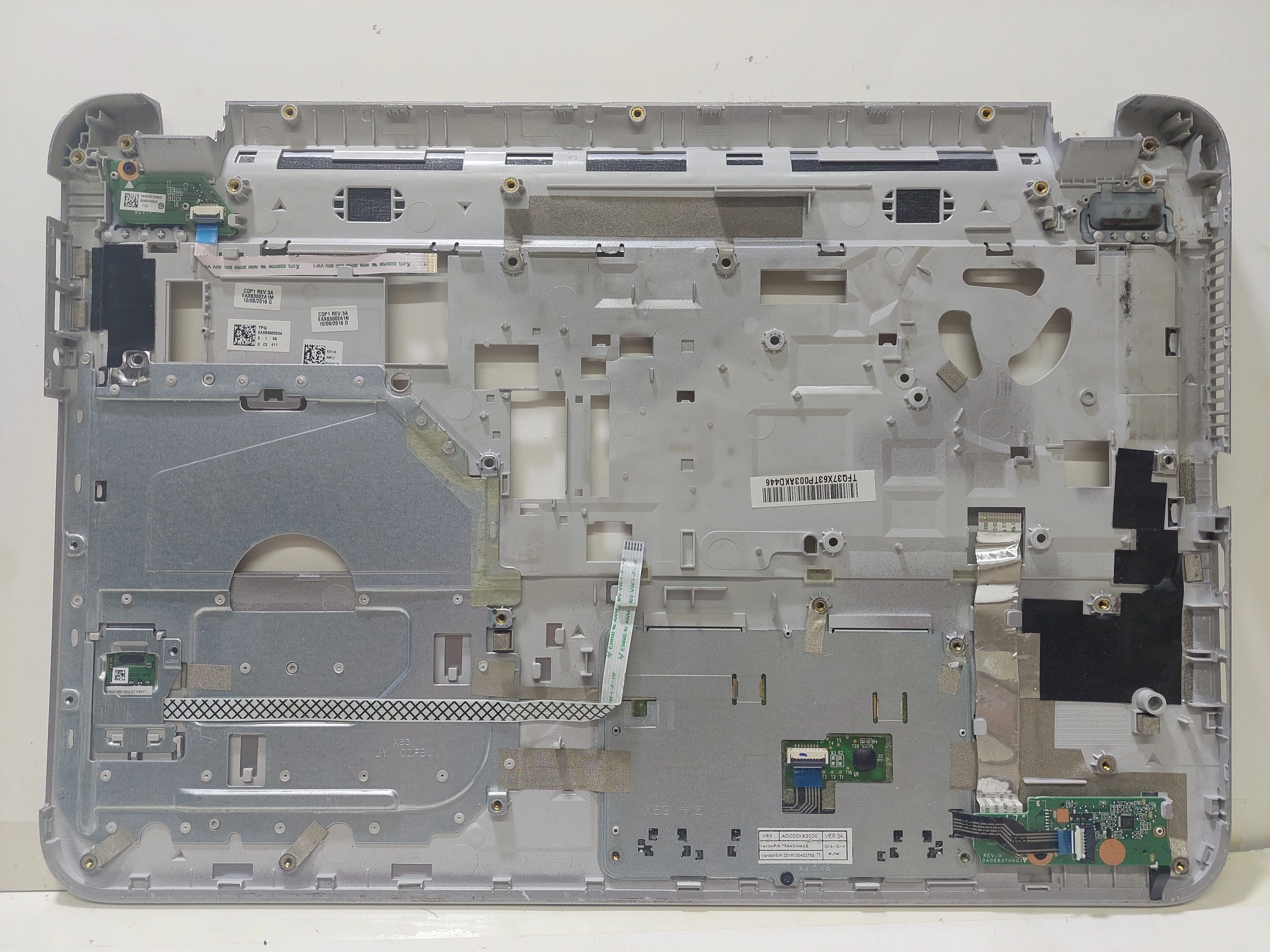 HP PROBOOK 450 G3 ÜST KASA  TFQ37X63TP003AKD446  // DAOX63TH6G1  // 3NX63FB0000  // EAX63002A1M  / TOUCHPAD 