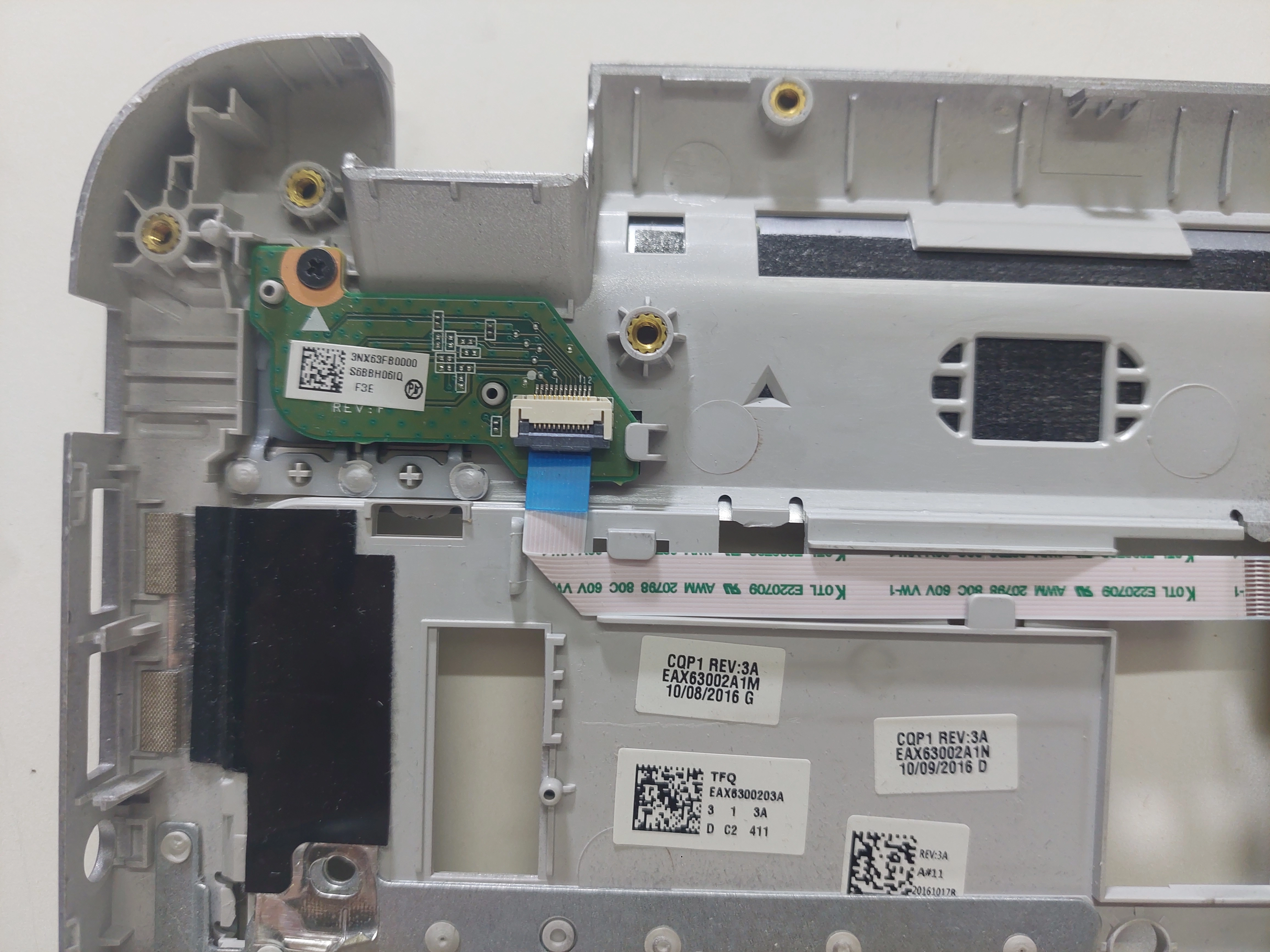 HP PROBOOK 450 G3 ÜST KASA  TFQ37X63TP003AKD446  // DAOX63TH6G1  // 3NX63FB0000  // EAX63002A1M  / TOUCHPAD 