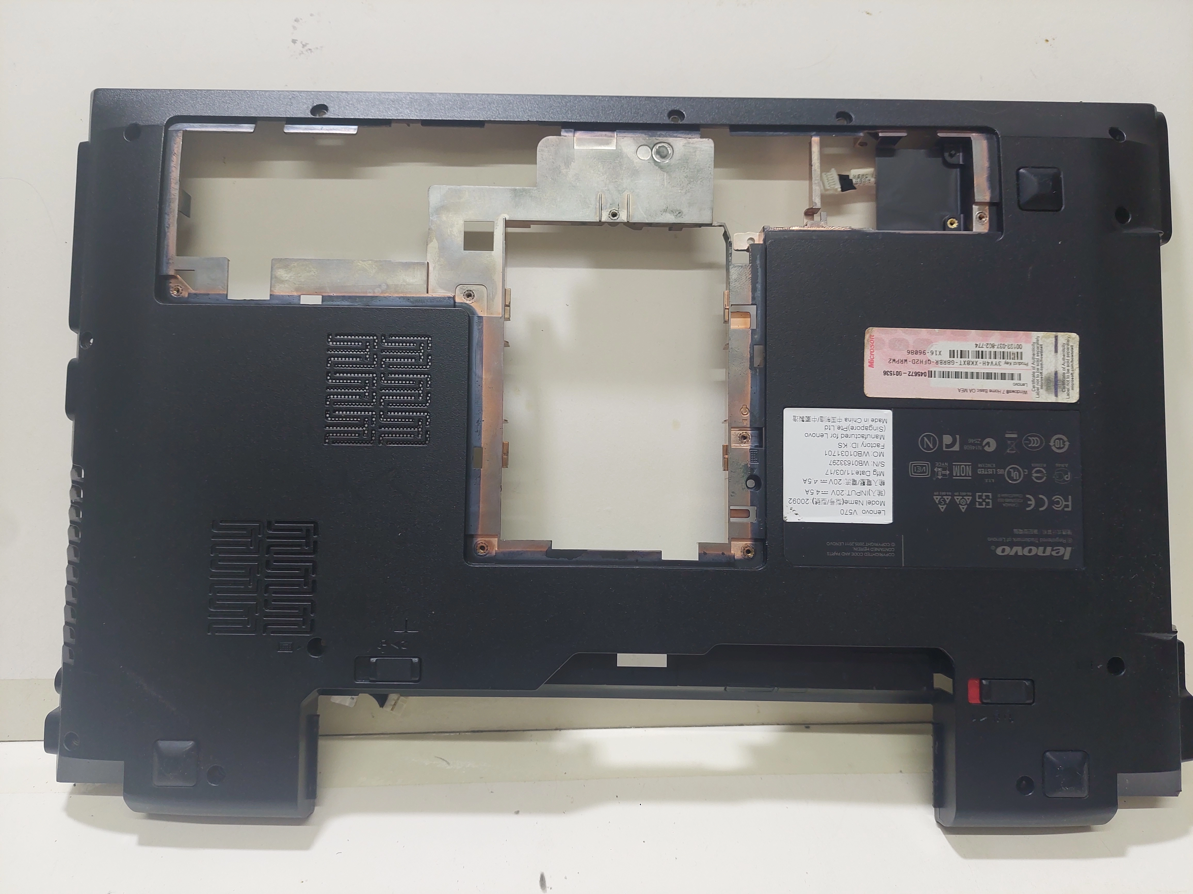 Lenovo Ideapad V570 ALT KASA 11S604IH0300200011C0AJ POWER DC JACK 50.4IH09.001  // WH418