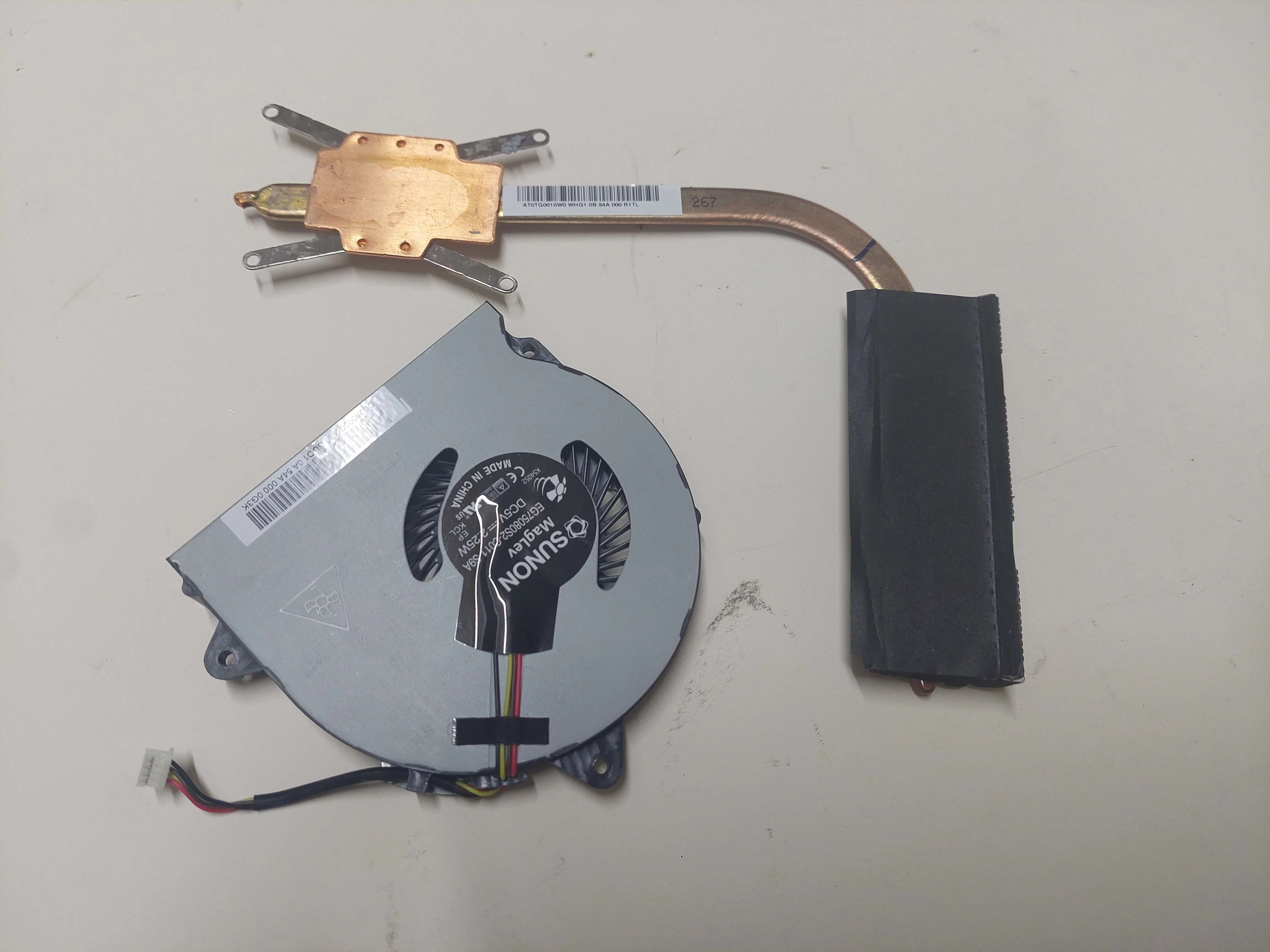  Lenovo Z50-75 80EC CPU SOĞUTUCU FAN EG75080S2 / AT0TG0010W0  BAKIR