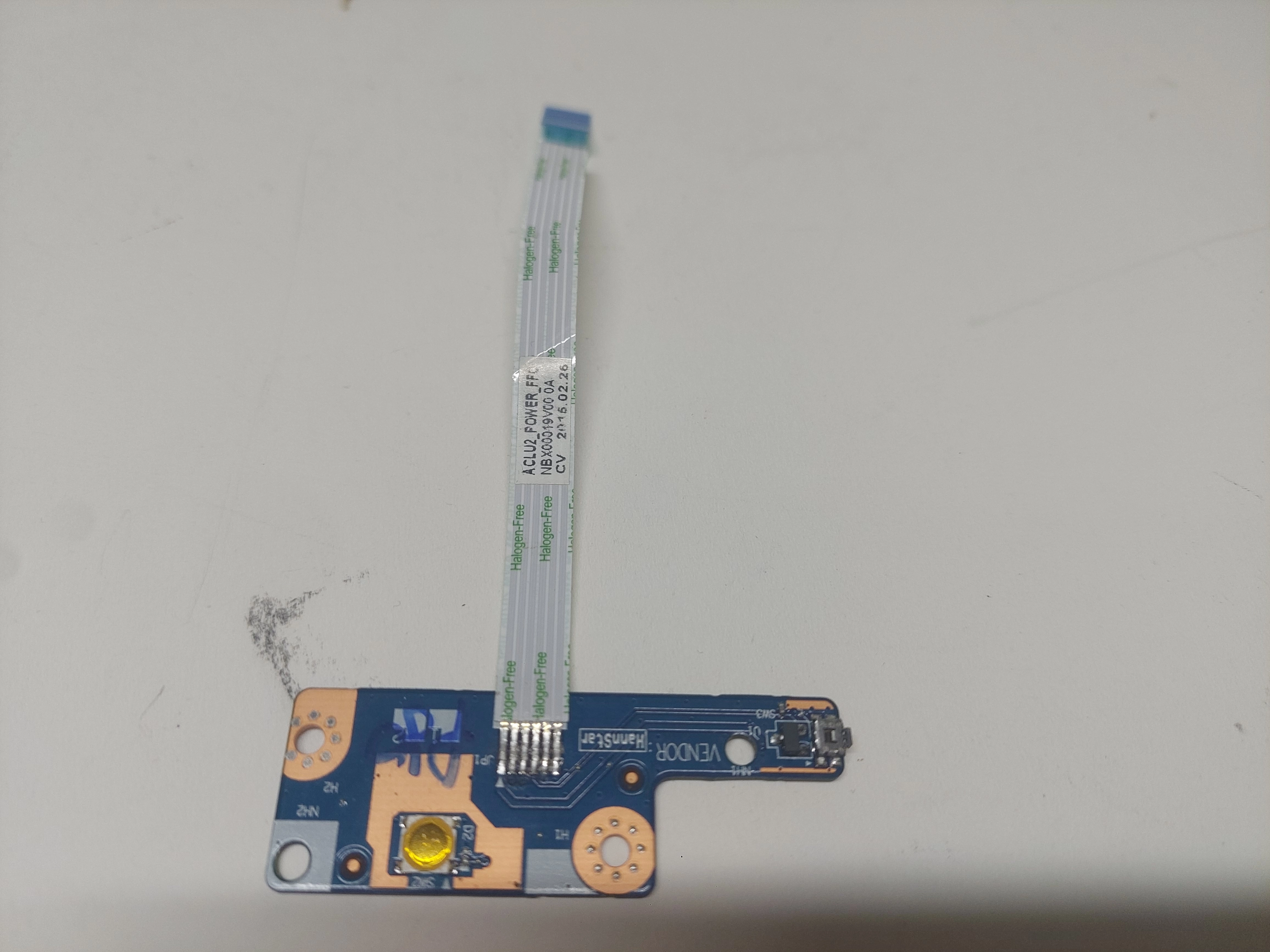 Lenovo POWER AÇMA  Güç Düğmesi Kartı ve Kablosu NBX00019V00 NS-A273