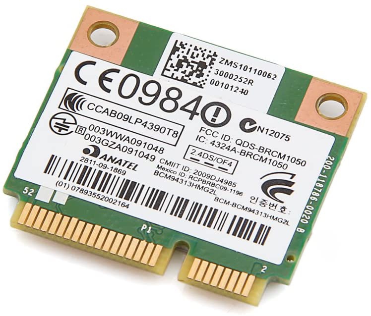 Broadcom 802.11 n wireless. Адаптер wi-fi broadcom 4313gn 802.11b/g/n 1x1. bcm94313hmg2l.