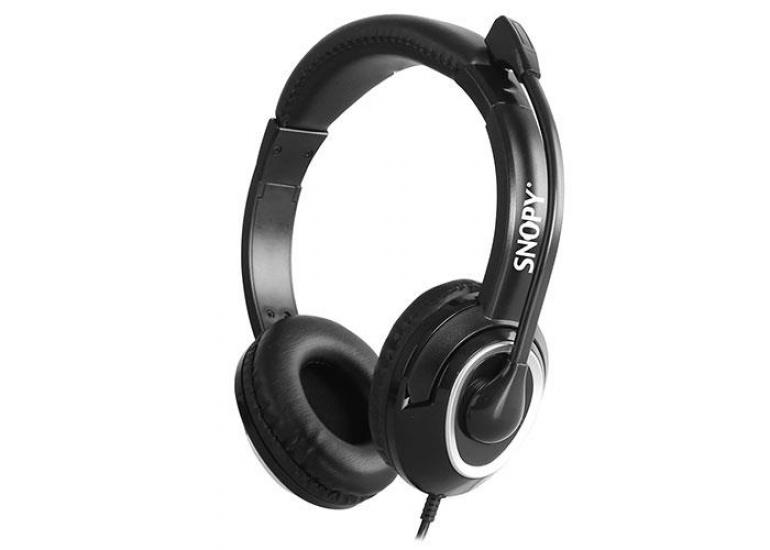 Snopy SN-X4 X-ZOOM Siyah PC+Telefon Mikrofonlu Kulaklık