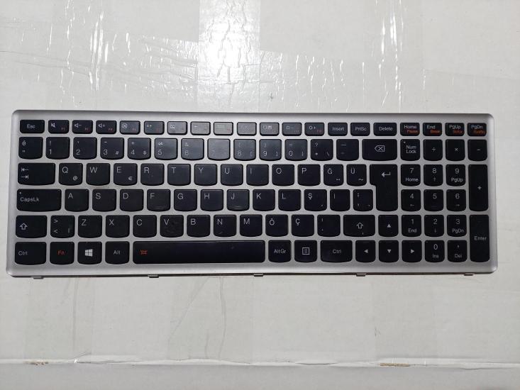 Lenovo P500, Z500, Z500A, Z500G, Z500T Notebook Klavye Işıklı Siyah TR