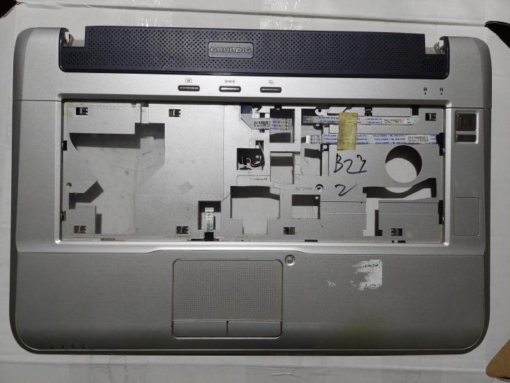 Grundig 1XM-GNB 1555A1MT Üst Klavye Kasa ap06l000d00 + HOPARLÖR SAĞ SOL SPEAKER L+R TOUCHPAD +MEDIAPLAYER KART + OPEN TUŞ KART