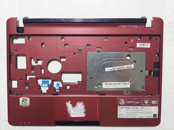 Acer Aspire One 722  KIRMIZI KLAVYE KASASI  AP0I2000I301