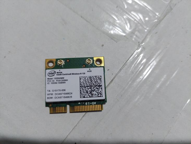Intel 130BNHMW Bluetooth BT+WLAN Yarım Mini PCI-E N Kablosuz-N 130 