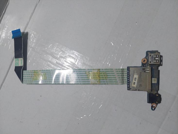 Lenovo ideapad NS-A182 NBX00019900 Audio Jack SD Kart USB Port Board
