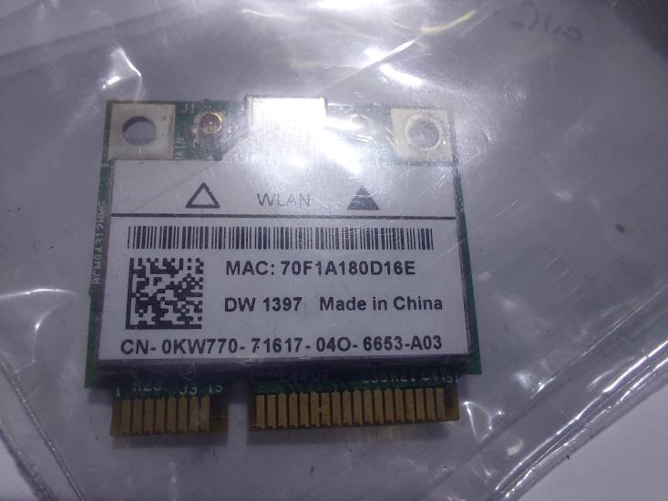  DW1397 Broadcom BCM94312 kablosuz yarım Mini PCI-E kart Dell Studio XPS 1450 1457 1458 1558 1745 1440 1555 1557