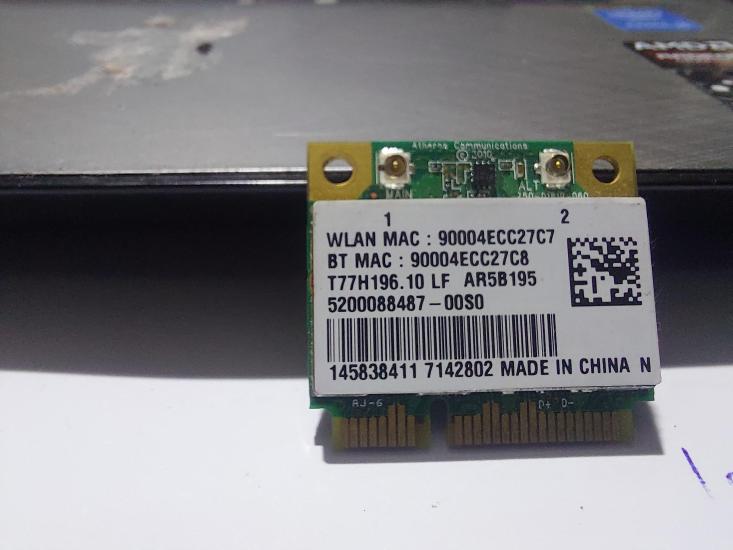 Atheros AR5B195 593127-001 WCBN606AH-H1 Wireless