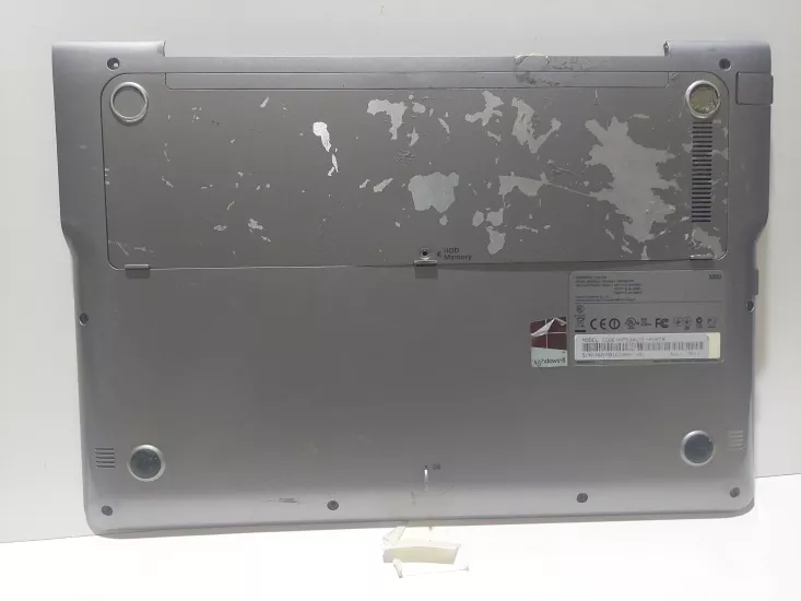 SAMSUNG ALT KASA np530uc3 a08tr GRİ METAL KASA