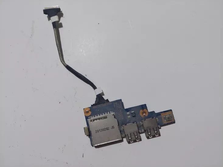 Samsung NP510R5E-A02UB  USB SD Güç Düğmesi Kartı ve FLEX  Kablo BA92-11837A