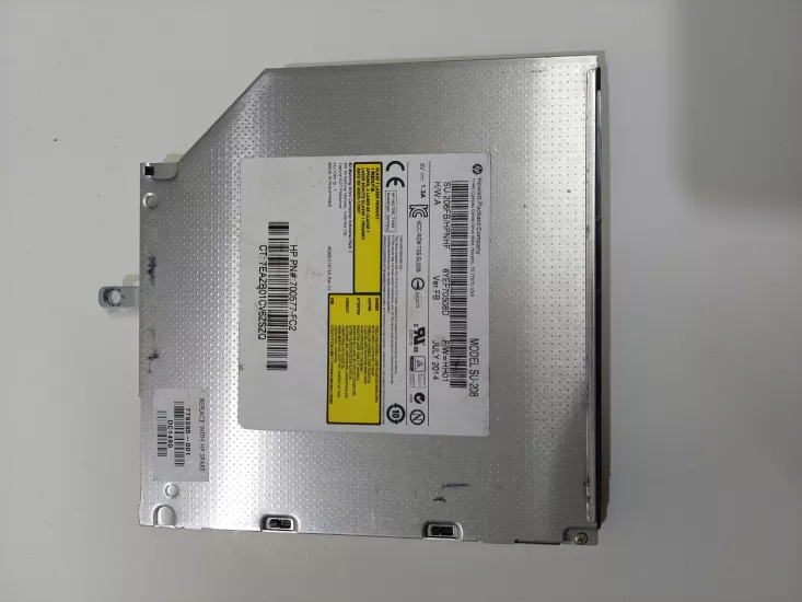 HP SU-208 HPMHF Dahili Optik Disk Sürücüsü DVD CD 768471-001