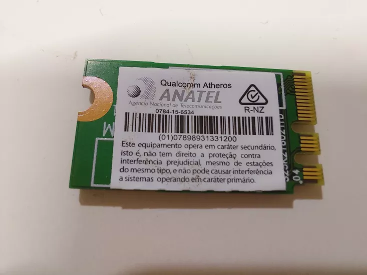 ANATEL QCA9377 QCNFA435 802.11AC 2.4G / 5G NGFF için 