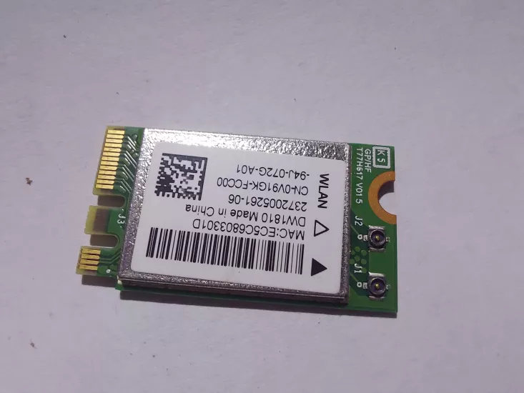 NGFF 433 Mbps BT4.1 WiFi Kablosuz Ağ Kartı QCNFA435 WIFI Modülü  DW1810 ac
