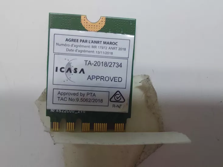 REALTEK RTL8822CE Kablosuz Ağ Kartı, 2.4G/5GHz Çift Bantlı WiFi 5, Bluetooth 5.0