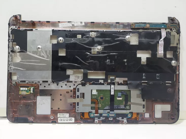 HP Pavilion dv6-6000 üst kasa 39.4RH01.XXX OPEN TUŞ  48.4RH06.021 // PARMAK İZİ OKYUCU 54.25008.591 // TOUCHPAD TM-01680-002  HJ1510617-075 //