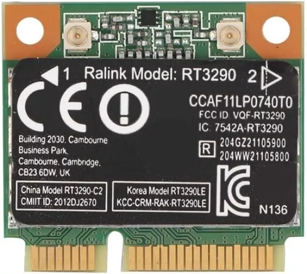 WiFi kartı, RT3290 WiFi kartı 150 Mbps mini PCI e-port 