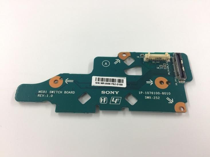 Sony Vaio VGN-FZ31M PCG-3A1M Güç Düğmesi Medya Düğmesi Kartı 1P-1076100-801 0