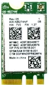 Realtek RTL8723DE 802.11bgn PCIE WLAN  Bluetooth 5.0 Notebook WiFi Card