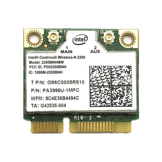 Intel Centrino Kablosuz-n 2200 2200 BNHMW 802.11b/g/N 300 Mbps 2x2