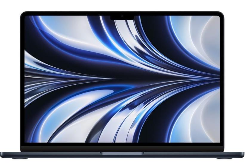 Apple MacBook Air M2 Çip 8GB 256GB SSD macOS 13’’ Taşınabilir Bilgisayar Gece Yarısı MLY33TU/A