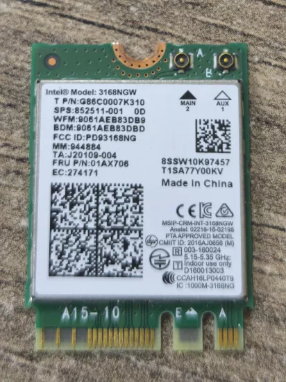 Intel-AC-3168NGW-Dual-Band-Wifi-BT-4-2-NGFF-M2-For-HP-852511-001-Lenovo-01AX706